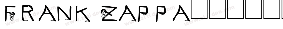 Frank Zappa字体转换
